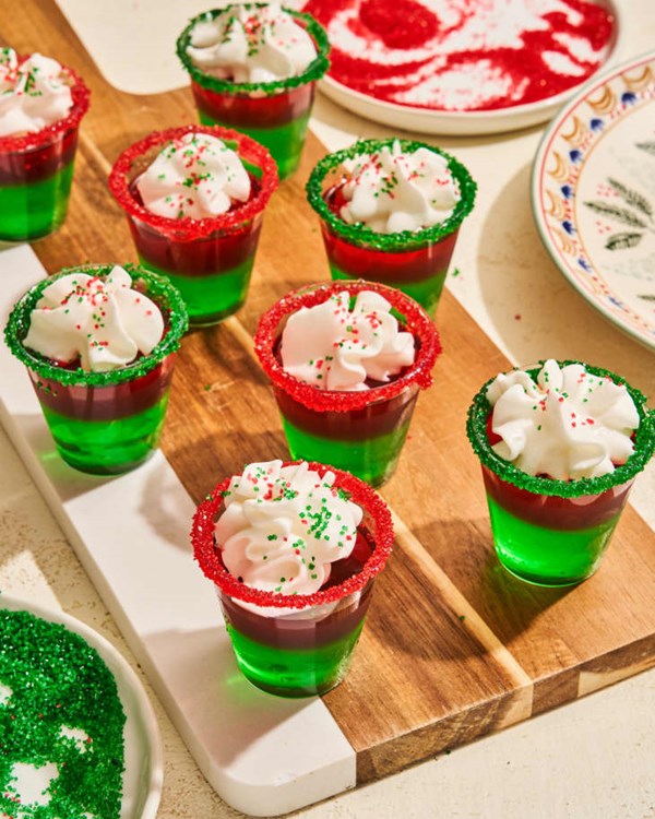 Christmas Jello shots