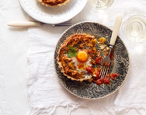 Christmas kedgeree breakfast tarts
