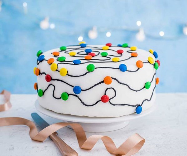 Christmas lights [cake]