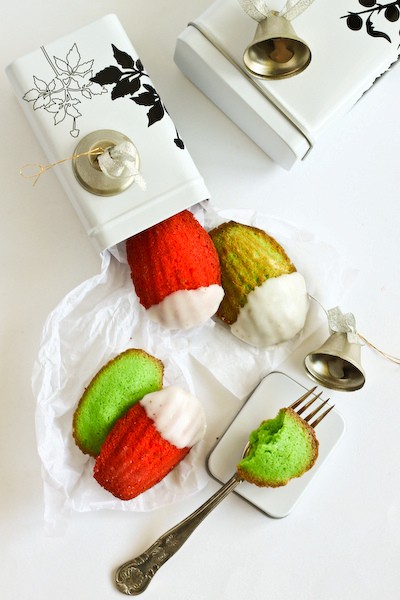 Christmas madeleines
