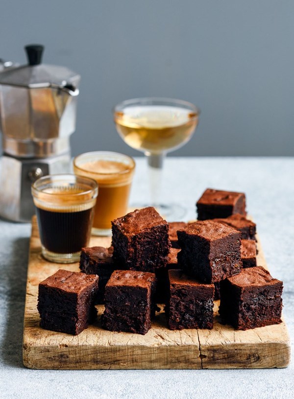 Christmas mince brownie bites