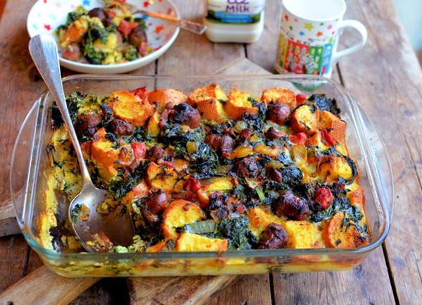 Christmas morning breakfast bake