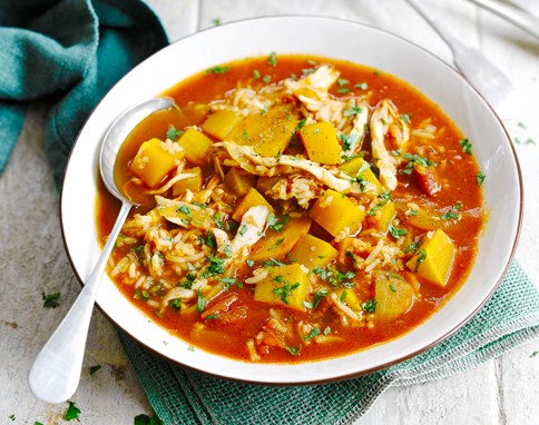 Christmas mulligatawny soup