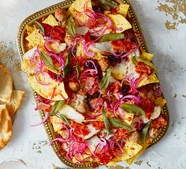 Christmas nachos