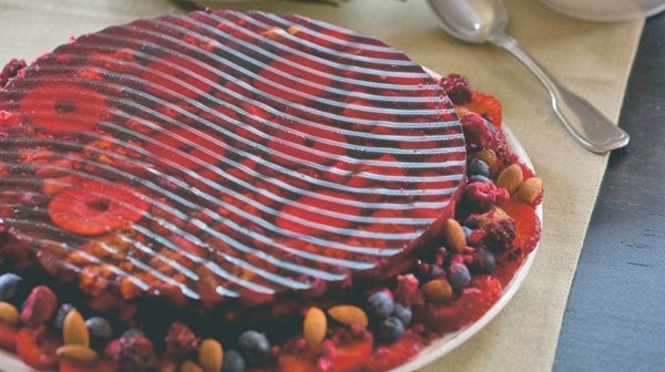 Christmas pudding jelly