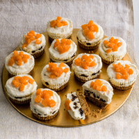 Christmas pudding mini cheesecakes