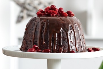 Christmas Pudding With Cranberry Toffee Sauce Recipe Eat