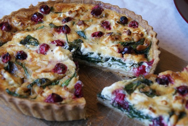Christmas quiche