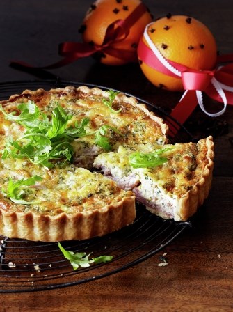 Christmas quiche