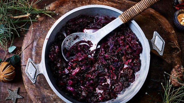 Christmas red cabbage 