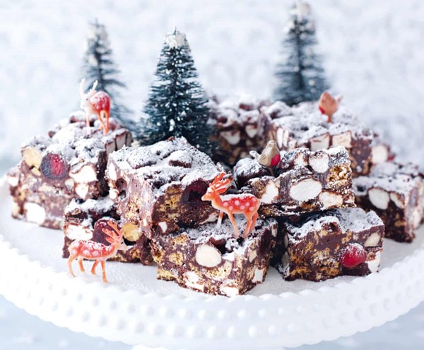 Christmas rocky road