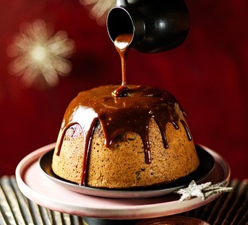 Christmas sticky toffee pudding