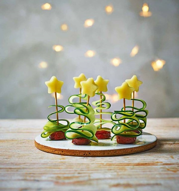 Christmas tapas trees