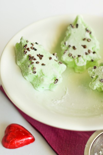 Christmas tree marshmallows