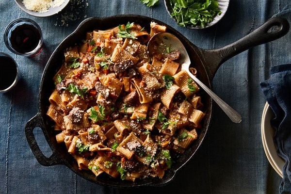 Chuck roast Bolognese