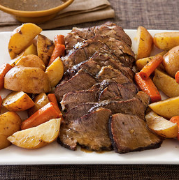 Chuck roast in foil