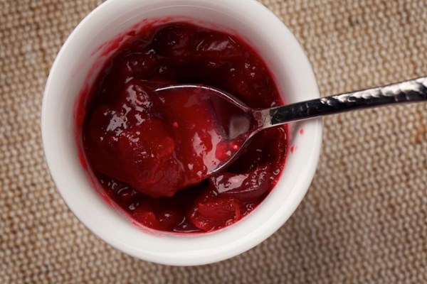 Chunky berry sauce