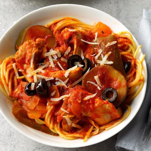 Chunky chicken cacciatore
