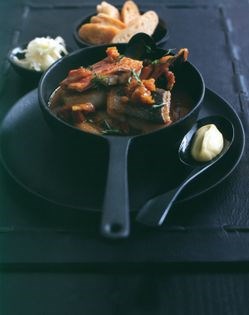 Chunky fish soup
