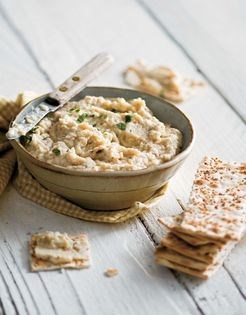 Chunky roasted eggplant and Parmesan dip