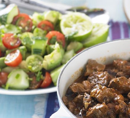 Chunky tomato & avocado salsa