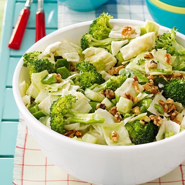 Chunky veggie slaw
