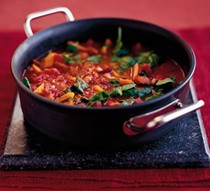 Chunky winter broth