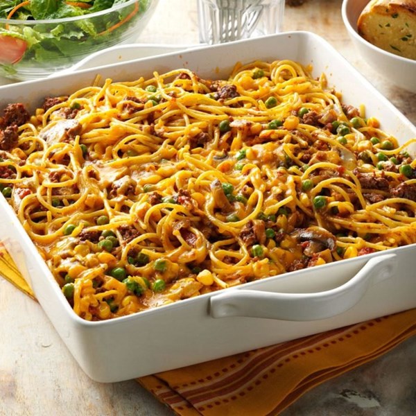Church supper spaghetti