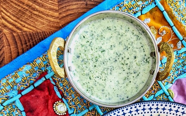 Churri (Indian yoghurt & herb sauce)