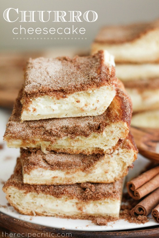 Churro cheesecake