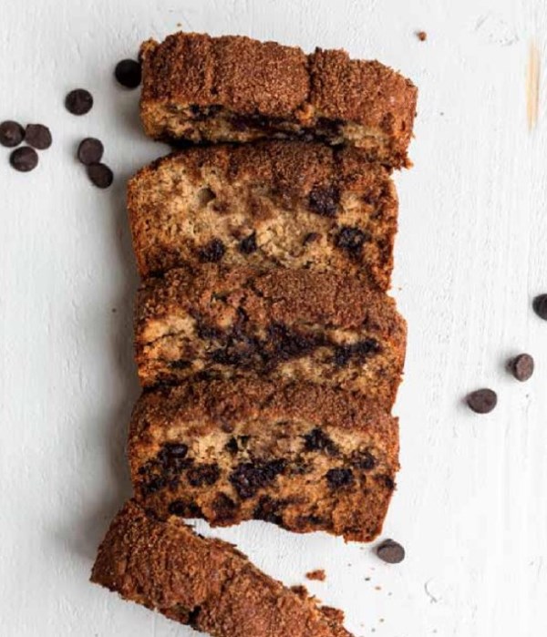 Churro chocolate banana bread