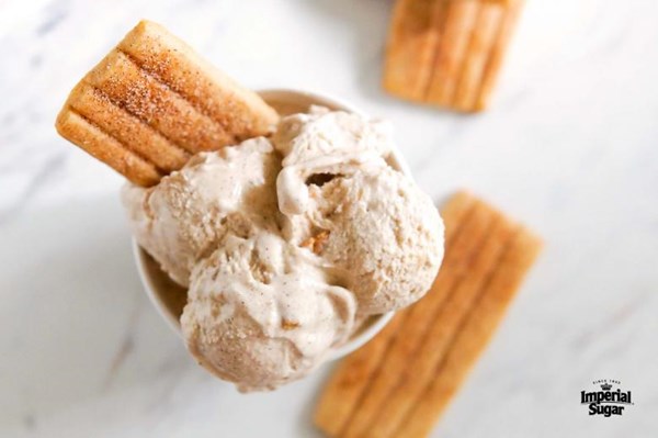 Churro ice cream