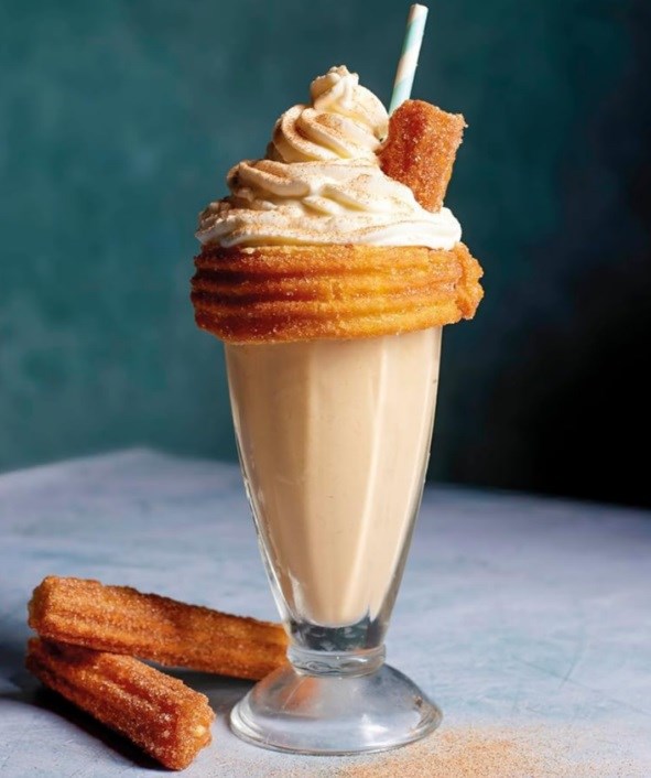 Churro milkshake