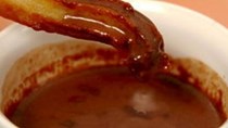 Churros with chocolate