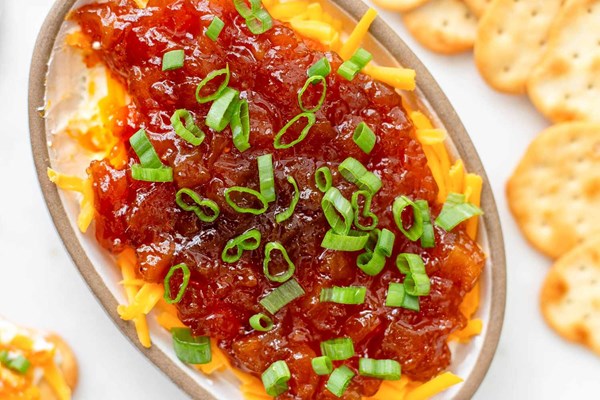 Chutney cheese appetizer 