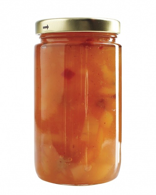 Chutney-glazed carrots