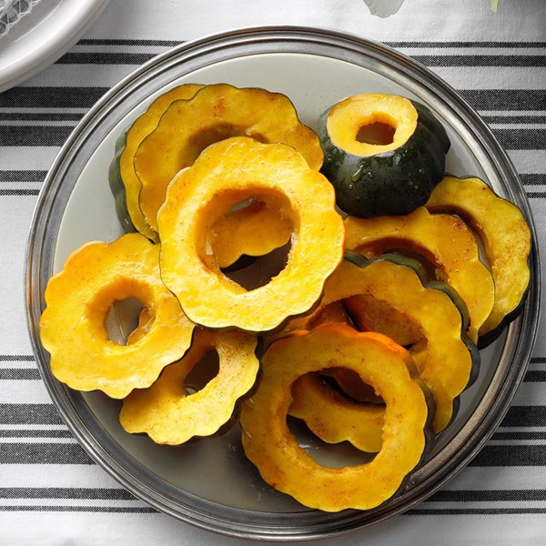 Cider baked squash