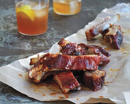 Cider rum barbecue sauce