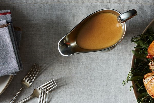 Cider-sage gravy