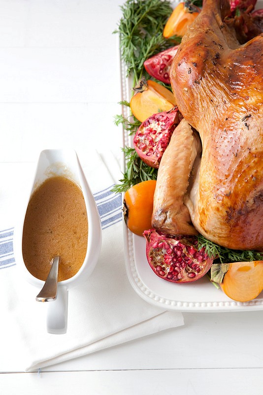 Cider shallot gravy