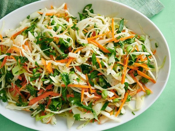 Cider vinegar coleslaw 