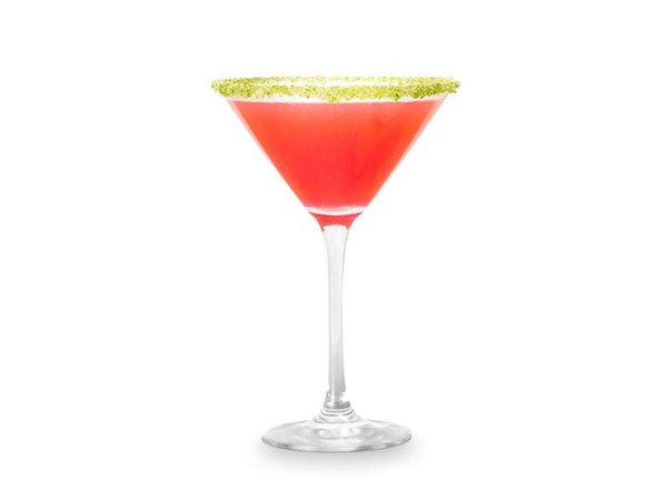 Cilantro-Aperol cosmo 