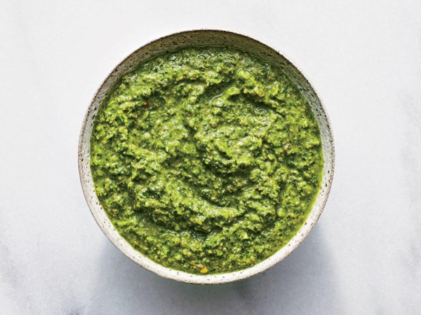 Cilantro-caper sauce