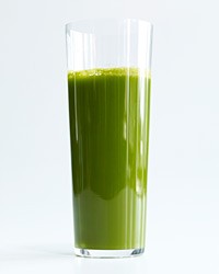 Cilantro-celery juice punch