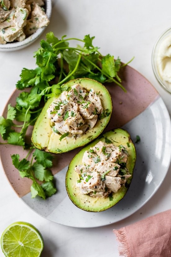 Cilantro chicken salad