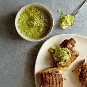 Cilantro-ginger mojo