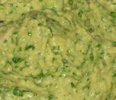 Cilantro-jalapeno hummus
