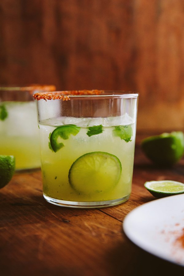 Cilantro jalapeno margarita