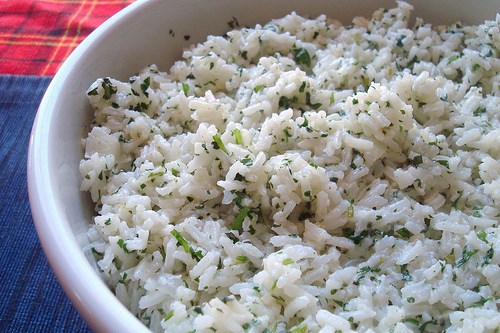 Cilantro-lime basmati pilaf