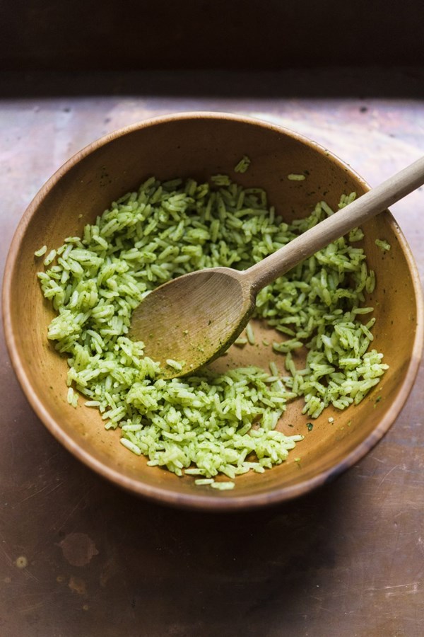 Cilantro rice